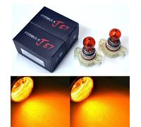 Alogena PS24W 5202 H16 24W Arancione Ambra Due Lampadine Nebbia Luce Ricambio