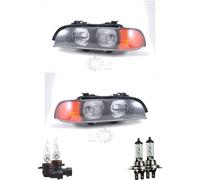 Alogeno Fanale Set per BMW 5er E39 Bj 11 / 95-08/00 H7/HB3 con Motore 1343310