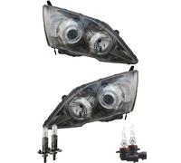 Alogeno Fanale Set per Honda Crv III 01.07- > H1/HB3 con Motore Incl. Lampade