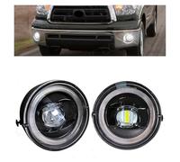 Alogeno-Faro LED Luce Nebbia Fari Alogeni Profondità Per Toyota Per Tacoma Per Tundra Per Sequoia 2005 2006 2007 2008 2009 2010 2011 2012 2013 2014 2015 DRL Lente Fari Anteriori(LED White Only)