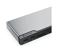 Alogic 14-in-1 USB-C PD DV4 Quad Display Docking Station Space Gr DUCDV4