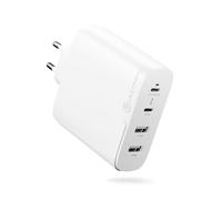 ALOGIC 100W 4-Port PD USB C Wall Charger with GaN Fast Tech, 2 USB-C, 2 USB-A, D
