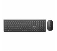 ALOGIC ASKBT3WC-DE Tastatur Maus enthalten Heimb?ro RF Wireless + Bluetooth QWERTZ Deutsch Schwarz (ASKBT3WC-DE)