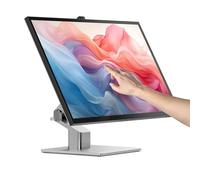ALOGIC Clarity Fold Touch - Monitor 4K UHD da 32" con alimentazione da 65 W, webcam, touchscreen e supporto pieghevole