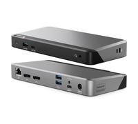 ALOGIC DX2 Cablato USB 3.2 Gen 1 (3.1 1) Type-C Nero, Grigio [DUPRDX2-WW]