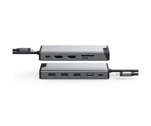 ALOGIC DV3 USB 3.2 Gen 1 (3.1 Gen 1) cablato Tipo-C Argento - Nouvo