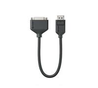 ALOGIC EL2DPDVI-ADP cavo e adattatore video 0,2 m DisplayPort DVI Nero (ELEMENT