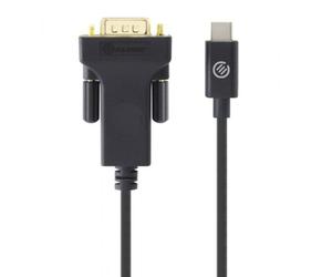 ALOGIC ELUCVG-02RBLK ADAPTADOR DE CABLE DE VÍDEO 2 M USB TIPO C VGA (D-SUB) NEGR