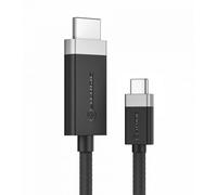 ALOGIC FUCHD2-SGR cavo e adattatore video 2 m HDMI tipo A (Standard) USB tipo-C Grigio NEW