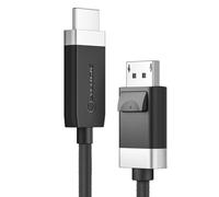 ALOGIC FUDPHD2-SGR cavo e adattatore video 2 m DisplayPort HDMI Nero, Grigio NEW