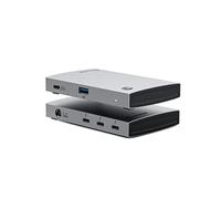 Hub USB-C ALOGIC Thunderbolt 4 BLAZE, 3x USB-C, 1x USB-A, 60 W PD, 4K a 60 Hz, trasferimento dati a 40 Gbps, design in alluminio premium, compatibile con Mac, Windows e Chromebook.