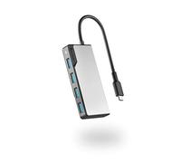 ALOGIC Hub USB-C Fusion Swift, Adattatore di Tipo C 4 in 1, velocità Dati USB A 3.0 di 5 Gbps, Compatibile con MacBook PRO/Air e iPad PRO/Air