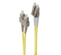 ALOGIC LCSC-03-OS2 cavo InfiniBand e in fibra ottica 3 m LC SC Giallo (ALOGIC 3M LC-SC SINGLE MODE - DUPLEX LSZH FIBRE CABLE 09 NEW