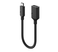 Alogic Male to Female Elements PRO USB-C to USB-A Adapter, Black