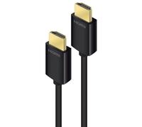 ALOGIC PHD-01-MM-V2 cavo HDMI 1 m HDMI tipo A [Standard] Nero (ALOGIC 1m CARBON SERIES High Speed HDMI Cable with Ethernet [1Ye