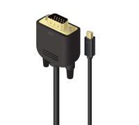 ALOGIC SmartConnect Mini DisplayPort to VGA Cable, Full HD, Gold Plated connecto
