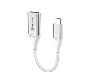 Alogic Super Ultra Usb 3.1 UsB-C Auf UsB-A Adapter 15cm Silber