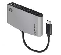 ALOGIC Thunderbolt 3 Dock, Dual DisplayPort 4K@60Hz, USB-A, Gigabit Ethernet, Co
