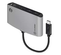 ALOGIC TB3D2DPBL-SGR scheda di interfaccia e adattatore DisplayPort, RJ-45, USB 3.2 Gen 1 [3.1 Gen 1] (ALOGIC - dockingstation - Thunderbolt) - Nouvo