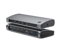 ALOGIC TB4D3TB replicatore di porte e docking station per notebook Cablato Thunderbolt 4 Nero