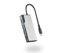 ALOGIC UCFUHDV2-SGR replicatore di porte e docking station per laptop USB 3.2 Gen 1 (3.1 Gen 1) Type-C Nero, Grigio NEW
