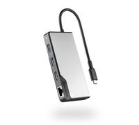 ALOGIC UCFUPRGEV2-SGR replicatore di porte e docking station per laptop USB 3.2 Gen 1 (3.1 Gen 1) Type-C Nero, Grigio NEW