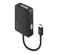 ALOGIC UCVGDVHD-ADP scheda di interfaccia e adattatore DVI-D, HDMI, VGA (3IN1 USB-C TO HDMI DVI VGA - ADAPTER - MALE TO 3-FEMALE) - Nouvo