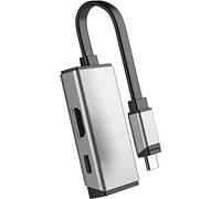 ALOGIC ULCHDPD-SGR replicatore di porte e docking station per laptop USB 3.2 Gen 1 [3.1 Gen 1] Type-C Argento (MAGFORCE DUO 2-I