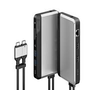 ALOGIC USB-C 10-in-1 Super Dock, Dual Display - 4K@60Hz, 2 HDMI, USB-C (100W PD