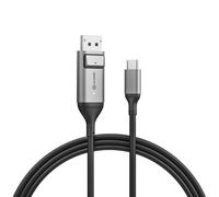 ALOGIC USB KABEL USB-C TO DPORT M/M 1M 4K 60HZ GRAU 1 m