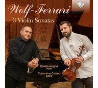 Alogna Davide Vl - 3 Violin Sonatas