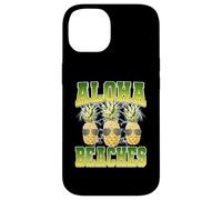 Aloha Beaches - Occhiali da sole Hawaii Hawaii Ananas anni '90 Custodia per iPhone 14