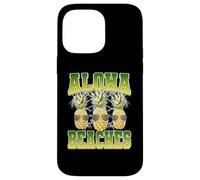 Aloha Beaches - Occhiali da sole Hawaii Hawaii Ananas anni '90 Custodia per iPhone 14 Pro Max