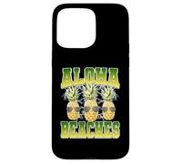 Aloha Beaches - Occhiali da sole Hawaii Hawaii Ananas anni '90 Custodia per iPhone 15 Pro Max