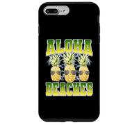 Aloha Beaches - Occhiali da sole Hawaii Hawaii Ananas anni '90 Custodia per iPhone 7 Plus/8 Plus