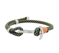 Aloha® Bracciale Picozza Scalata Montagna Arrampicata Idea regalo Uomo Donna Regolabile Acciaio Silver