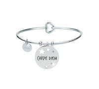 Aloha Bracciali in acciaio per donna con frasi su amicizia, amore e sogni (Carpe Diem)