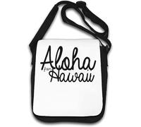 Aloha from Hawaii Borsa a tracolla Bianco