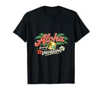 Aloha from My Vacation Cartolina Party Design Maglietta