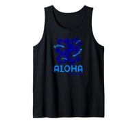 Aloha Hawaii Blue Hibiscus Canotta