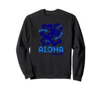Aloha Hawaii Blue Hibiscus Felpa