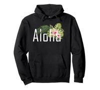 Aloha Hawaii dall'isola - Senti lo spirito dei fiori Aloha Felpa con Cappuccio