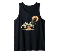 Aloha Hawaii Kite Surf Tramonto Oceano Tropical Vibes Canotta