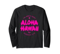 Aloha Hawaii North Shore Paradise Life Maglia a Manica