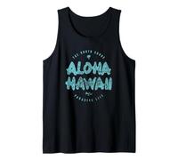 Aloha Hawaii North Shore Paradise Life Stile Vintage Canotta