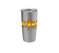 Aloha Hawaii Rocking Lightningbolt Bicchiere termico in acciaio inox doppia parete