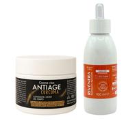 Aloha Labs Crema Viso Antiage Curcuma + Siero Viso Rivenera con Olio d