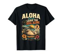 Aloha Significa Lasciare Lani The Monk Seal Alone Hawaii Lahaina Maglietta