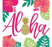 Aloha | Tovaglioli da pranzo 33 cm | Multicolore | 16 ct