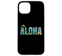 Aloha - Tucano tropicale, ibisco, design floreale, stile vintage hawaiano Custodia per iPhone 15 Plus